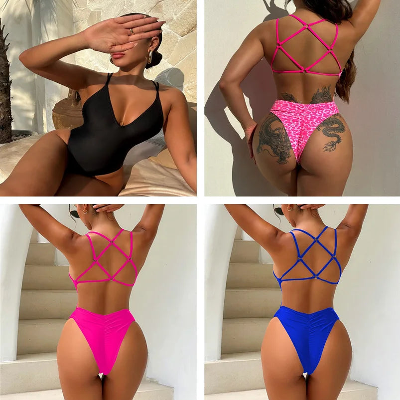 Women’s Padded One-Piece Swimsuit – Wire-Free Beachwear